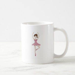 Pink Ballerina Girl Tasse