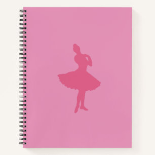Pink Ballerina Notizbuch