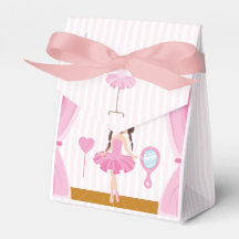 Pink Ballerina theme Birthday Party Gast Danke