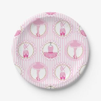 Pink Ballet Dancing - Ballerina Tutu Dancer Pappteller