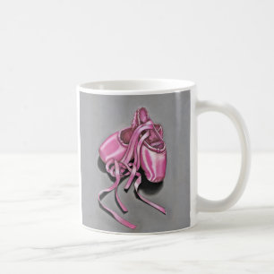 Pink Ballet Slippers Kaffeetasse