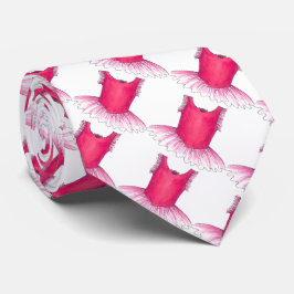 Pink Ballet Tanzlehrer Tutu Erwägung Tänzer Krawat Krawatte