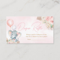 Pink Balloon Elephant Baby Duwer Windelwanne Winde