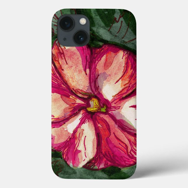 Pink Balsam Blume Art Case-Mate iPhone Hülle (Rückseite)