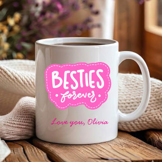 Pink basties für immer beste Schwägerin ever Kaffeetasse
