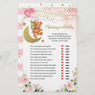 Pink Bearly Mommy oder Daddy Games