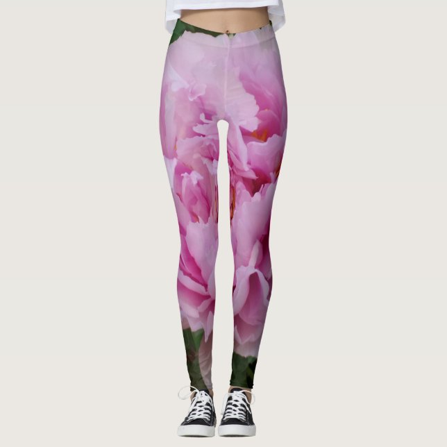 Pink Beauty Leggings (Vorderseite)