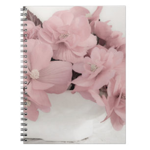 Pink Begonias Notizblock