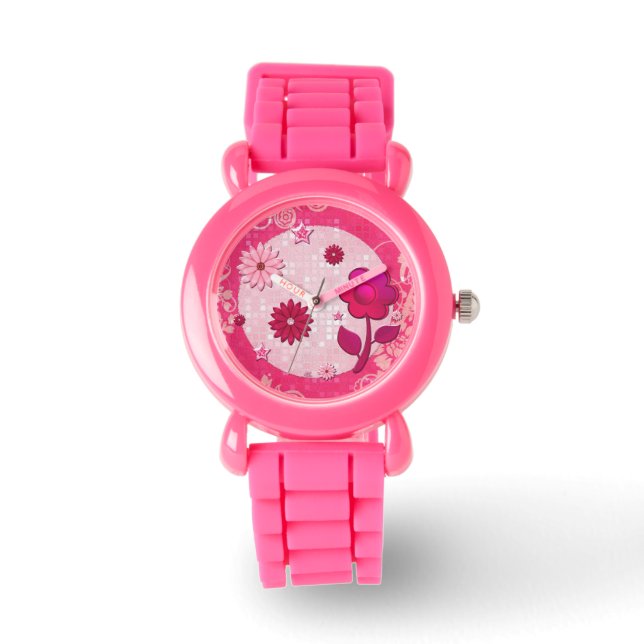 Pink bei Play Jewelen TWEEN TEEN Armbanduhr (Vorderseite)