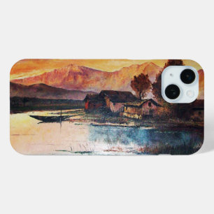 PINK BERGE SEE ALPINE SUNSET LANDSCAPE Case-Mate iPhone HÜLLE