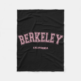 Pink Berkeley California Ca Uni-Style auf Berke Fleecedecke