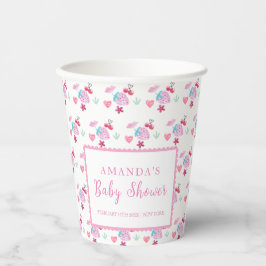 Pink Berry Sweet Sweetheart Valentine Baby Dusche Pappbecher