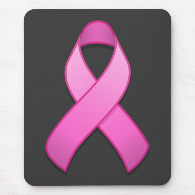 Pink-Bewusstseins-Band Mousepad (Vorne)