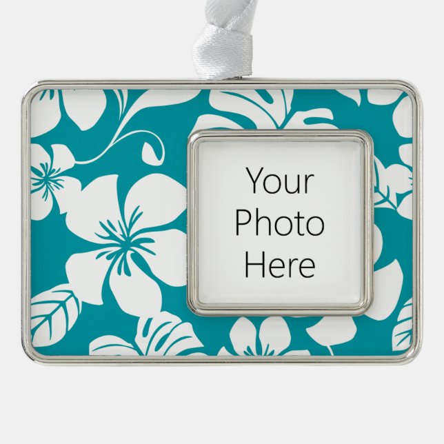 PINK BIKINI (AQUAMARINE) Rahmen-Ornament SILBER (Vorderseite)