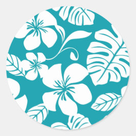 PINK BIKINI (AQUAMARINE) RUNDER AUFKLEBER