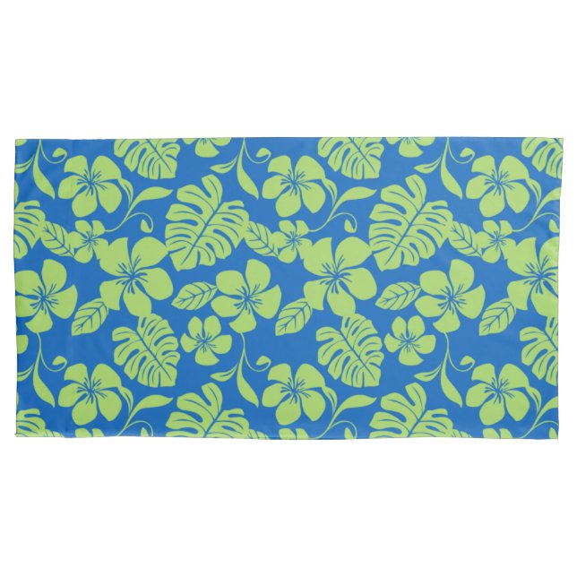 PINK BIKINI (BLAU/GRÜNE) KISSENBEZUG (Vorderseite-Links)