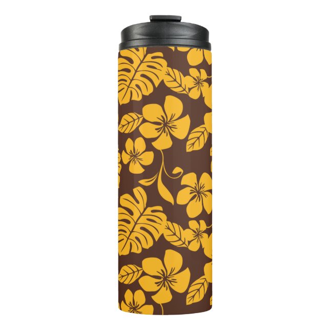 PINK BIKINI (BROWN/GOLD) THERMOSBECHER (Vorderseite)