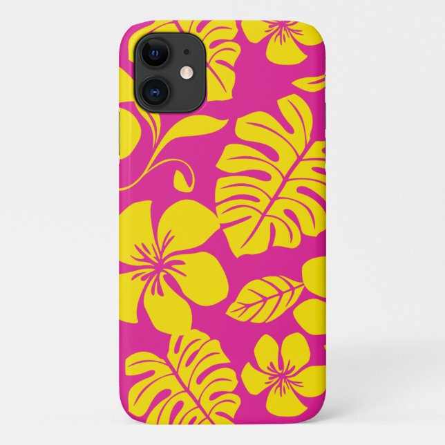PINK BIKINI (HOT PINK/YELLOW) Case-Mate iPhone HÜLLE (Rückseite)