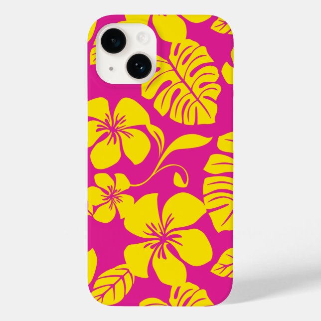 PINK BIKINI (HOT PINK/YELLOW) Case-Mate iPhone HÜLLE (Rückseite)