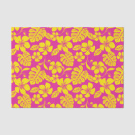 PINK BIKINI (HOT PINK/YELLOW) SEIDENPAPIER