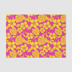 PINK BIKINI (HOT PINK/YELLOW) SEIDENPAPIER