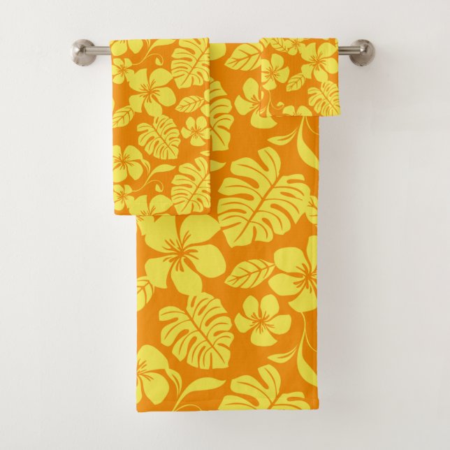 PINK BIKINI (MANDARINE/GELB) BADHANDTUCH SET (Insitu)