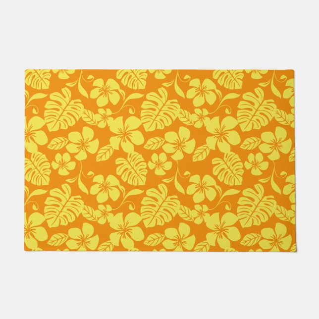 PINK BIKINI (MANDARINE/GELB) FUßMATTE (Vorderseite)