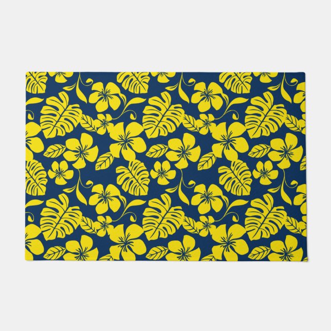 PINK BIKINI (NAVY) FUßMATTE (Vorderseite)