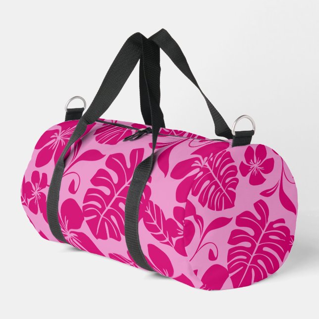 PINK BIKINI-PATTER IN PINK x 2 Duffle Bag (Linke Seite)