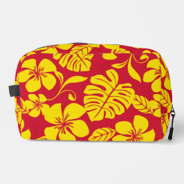 PINK BIKINI PATTER IN ROT/GOLD WASCHBEUTEL