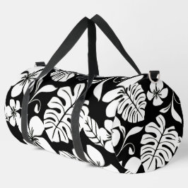 PINK BIKINI PATTER IN SCHWARZ DUFFLE BAG