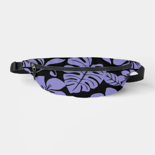 PINK BIKINI PATTER IN SCHWARZ/LAVENDER BAUCHTASCHE