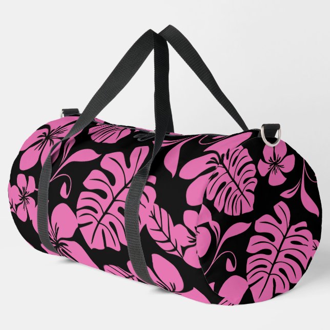 PINK BIKINI PATTER IN SCHWARZ/PINK DUFFLE BAG (Linke Ecke)