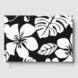 PINK BIKINI PATTER IN SCHWARZ UND WEISS GÄSTEBUCH