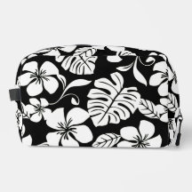 PINK BIKINI PATTER IN SCHWARZ