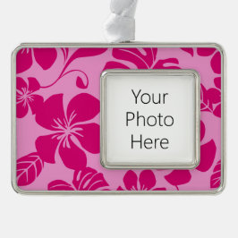 PINK BIKINI (PINK x 2) Rahmen-Ornament Silber