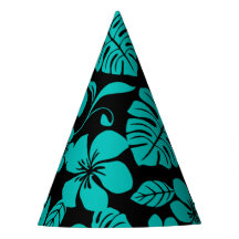 PINK BIKINI (SCHWARZ/AQUAMARIN) PARTY HAT