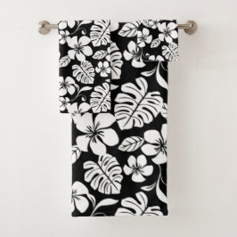 PINK BIKINI (SCHWARZ) BAD TOWEL SET