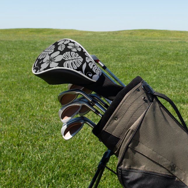 PINK BIKINI (SCHWARZ/GRAU) GOLF HEADCOVER (In SItu)