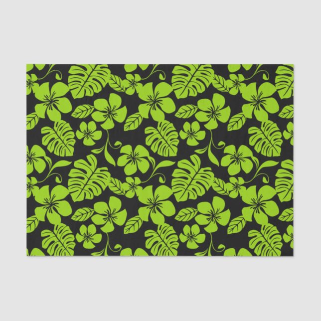 PINK BIKINI (SCHWARZ/LIMON) SEIDENPAPIER (Vorderseite)