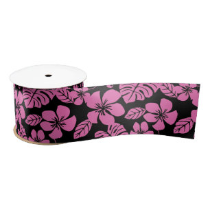 PINK BIKINI (SCHWARZ/PINK) SATIN RIBBON SATINBAND