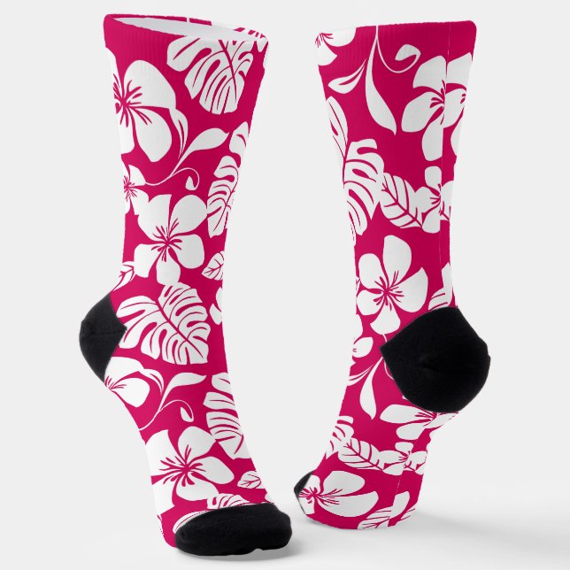 PINK BIKINI (STRAWBERRY RED) SOCKEN (Gewinkelt)