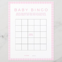 Pink Bingo Baby Showhandbuch