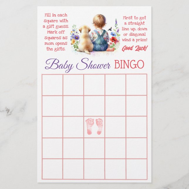 Pink Bingo und wer Mommy Best kennt Flyer (Vorne)
