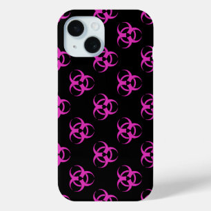Pink-Biogefährdung-Symbol-Muster Case-Mate iPhone Hülle
