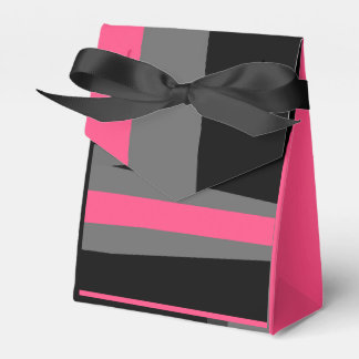 Pink Black and Gray Gevor Box Geschenkschachtel