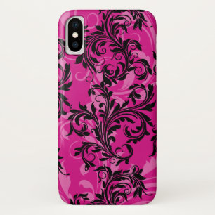 Pink, Black Case Mate Selten Es iPhone X Fall