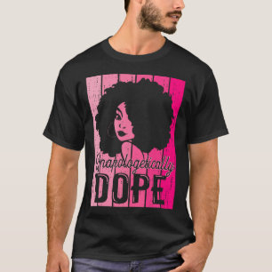 Pink Black History Month Unverblümt Drug Bla T-Shirt