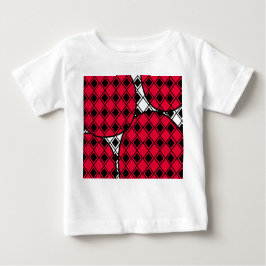 Pink Blob Harlequin Baby T-shirt