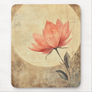 Pink Bloom & Moonlit Serenity Mousepad
